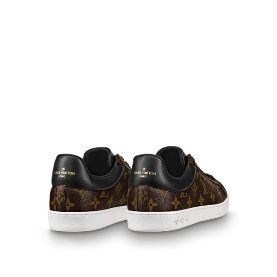 Get Yours Now - Louis Vuitton Luxembourg Men's Monogram Canvas Brown Sneaker