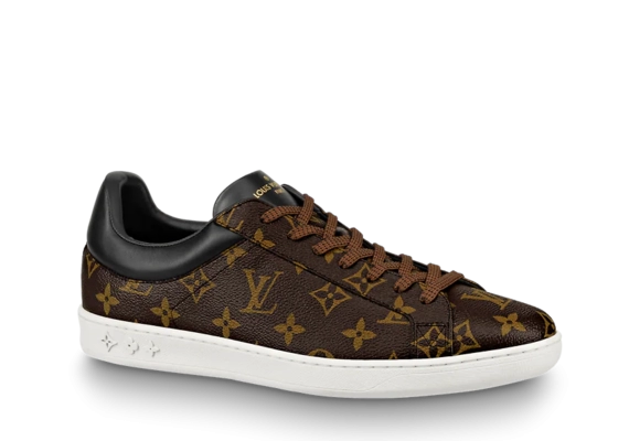 Louis Vuitton Luxembourg Men's Sneaker - New Monogram Canvas Brown