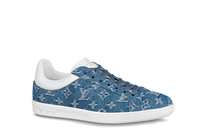 Buy the New Louis Vuitton Luxembourg Sneaker in Navy Blue for Men
