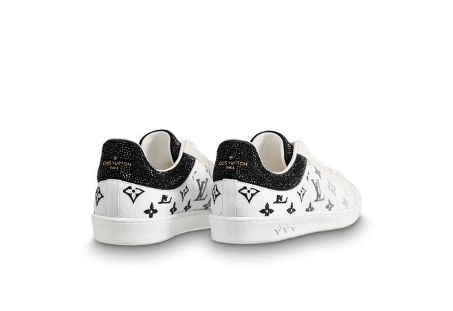 Louis Vuitton Luxembourg Sneaker Strass White