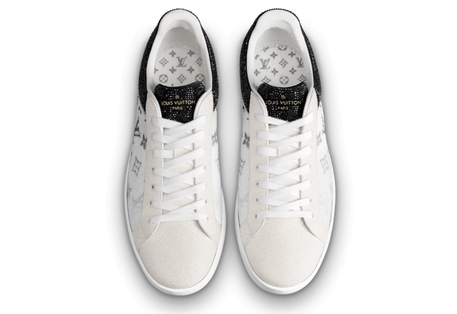 Louis Vuitton Luxembourg Sneaker Strass White