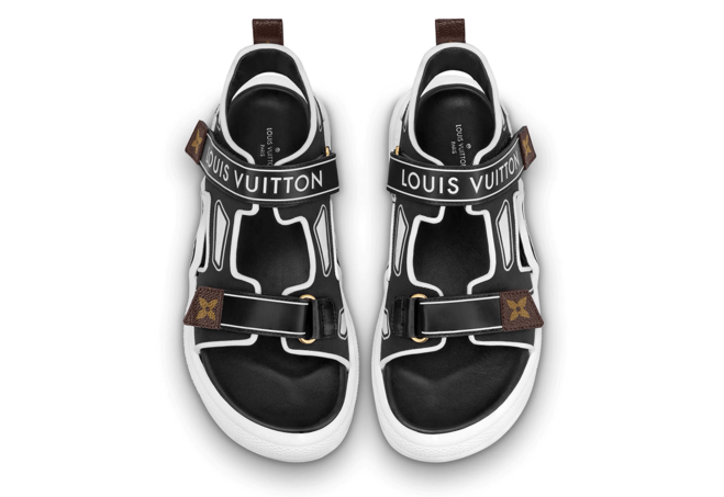 Louis Vuitton archlight Sandal Black White