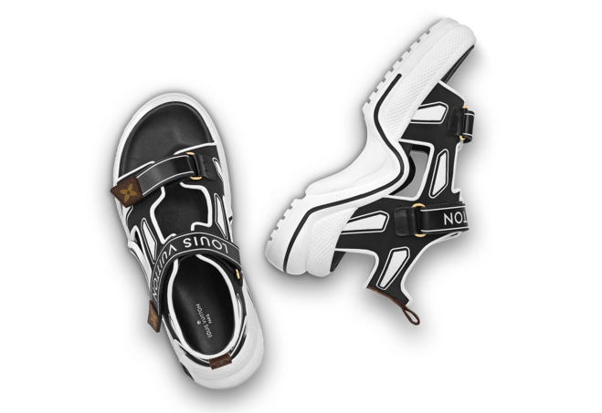 Louis Vuitton archlight Sandal Black White