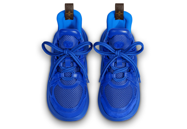 Stunning Louis Vuitton Archlight Sneaker - Blue Mix of Materials Now Available for Women