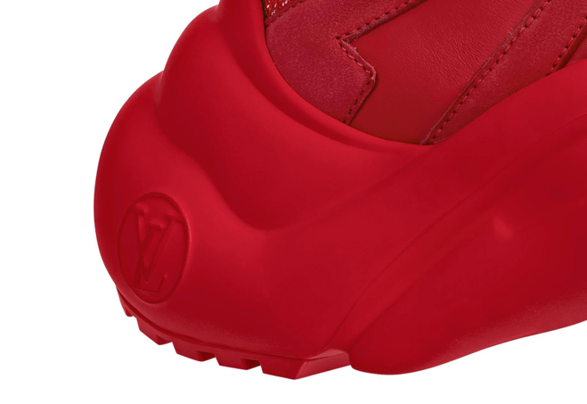 Womens Louis Vuitton Archlight Red - the perfect sneaker for any style