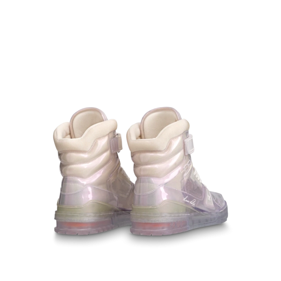 Louis Vuitton Trainer Sneaker Boot Transparent Material White