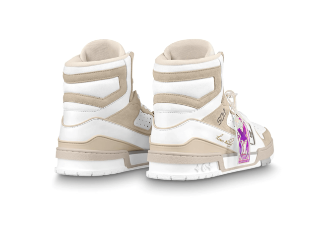 Louis Vuitton Trainer Sneaker Boot White