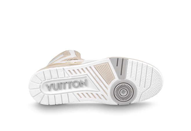 Louis Vuitton Trainer Sneaker Boot White