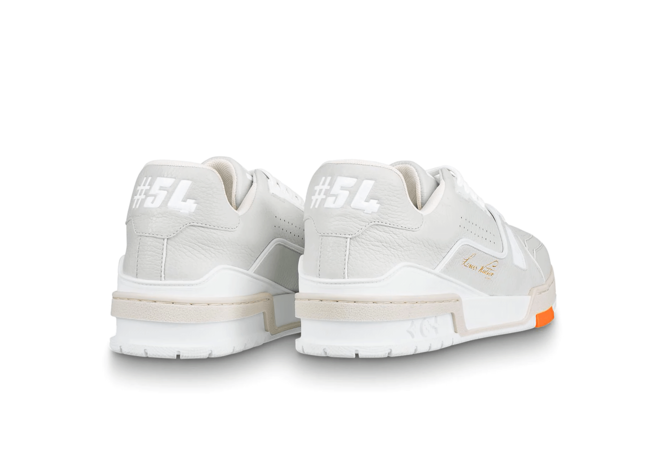 New Louis Vuitton Trainer Sneaker Nuage White for Men