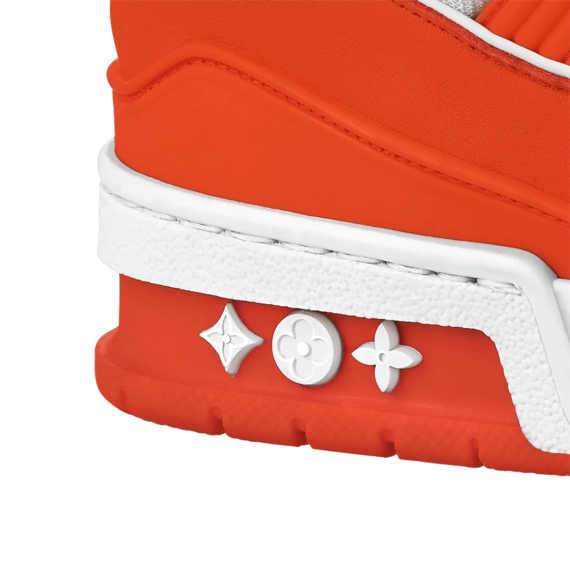 Sale Louis Vuitton Trail Sneaker Orange for Men