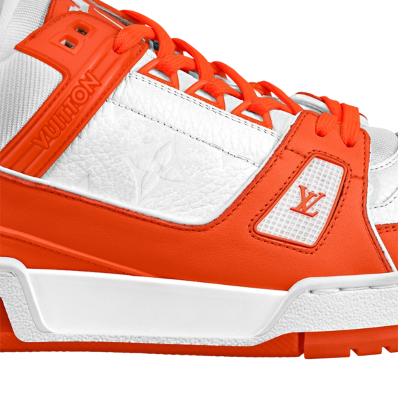 Shop the New Louis Vuitton Trail Sneaker for Men in Orange
