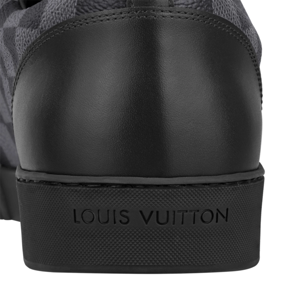 Score Big On The Men's Louis Vuitton Match Up Graphite Damier Coated Canvas Sneaker On Sale Now!