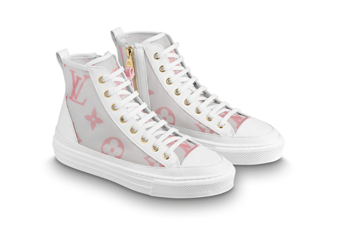 Louis Vuitton Stellar Sneaker Boot Pink