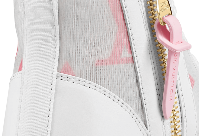 Shop Louis Vuitton Stellar Sneaker Boot Pink for Women Now