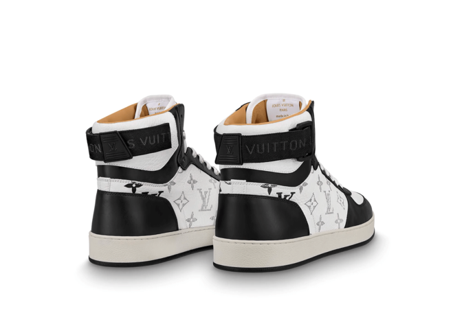 Mens Black Louis Vuitton Rivoli Sneaker Boot - Get it at a Reduced Price.