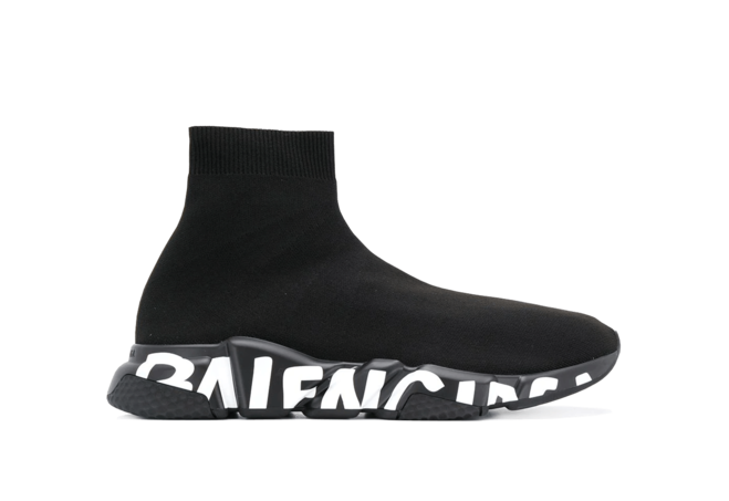 Balenciaga Speed Graffiti Black - Outlet