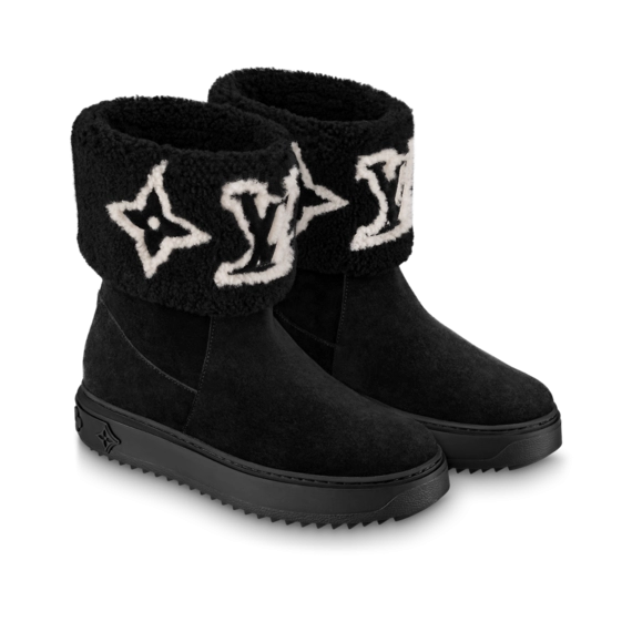 Louis Vuitton Snowdrop Flat Ankle Boot