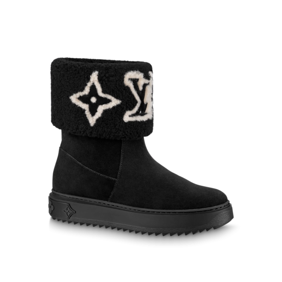 Louis Vuitton Snowdrop Flat Ankle Boot