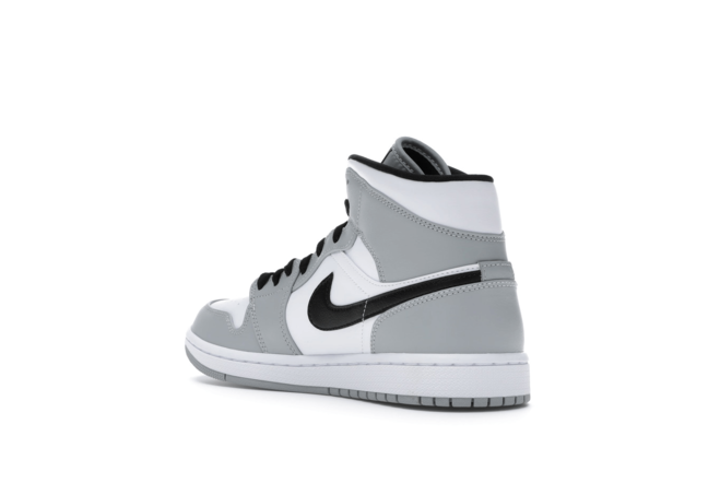 Sale - Get the Original Men's Air Jordan 1 Mid - Light Smoke Grey