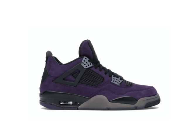 Shop Now for the Jordan 4 Retro Travis Scott Purple Friends and Family for Men.