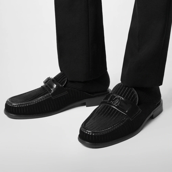 Louis Vuitton Major Open Back Loafer