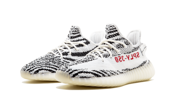 white zebra yeezys