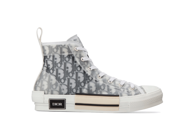 Buy Dior Women's High-Top White and Black Oblique Canvas from the Outlet