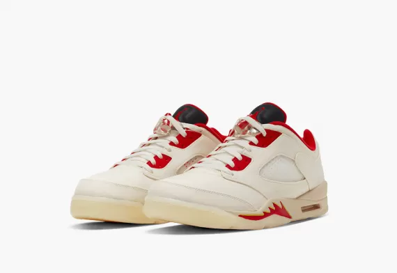 Get the exclusive Air Jordan 5 Low - Chinese New Year 2021 for Women Now!