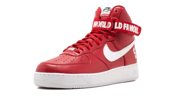 Nike Air Force 1 High Supreme SP - Red