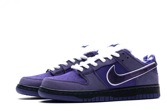 Women's Nike SB Dunk Low Pro OG QS - New Concepts Purple Lobster Styles Available Now at the Outlet Sale