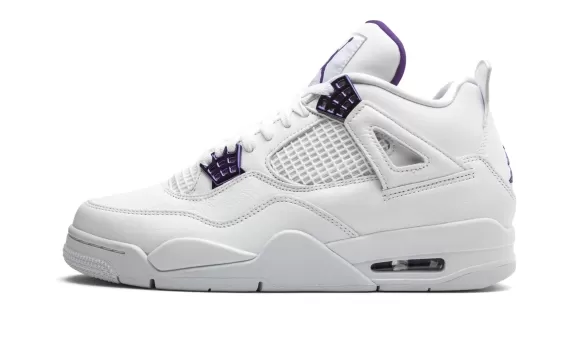 Air Jordan 4 Retro Metallic Pack - Purple