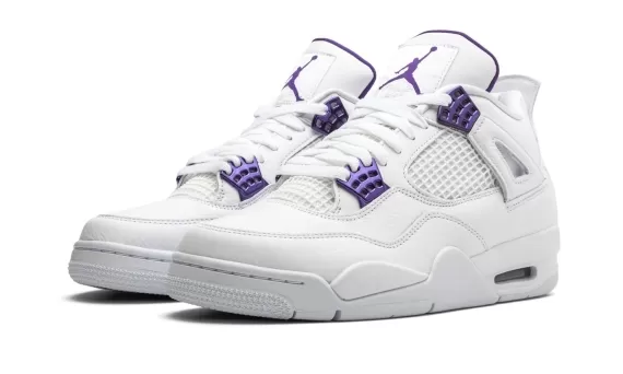 Air Jordan 4 Retro Metallic Pack - Purple