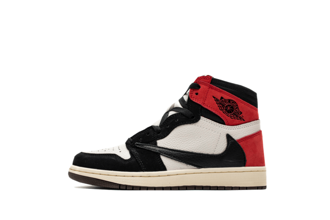 Air Jordan 1 High OG TS SP Black Red - New for Men