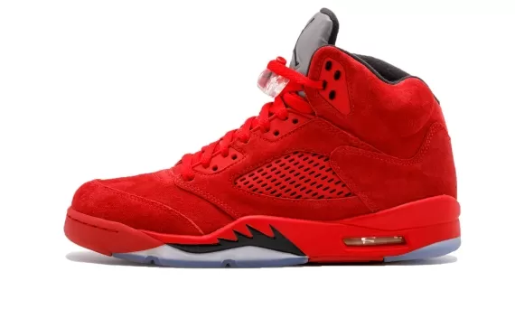 Air Jordan 5 Retro - Red Suede