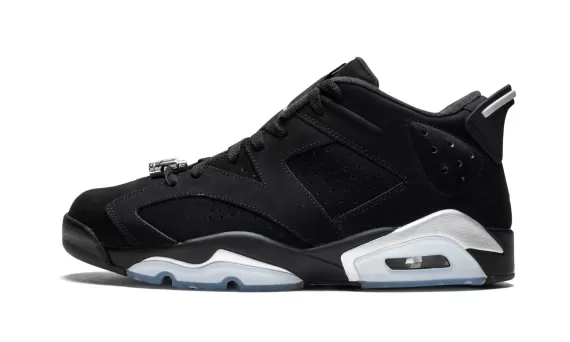 Air Jordan 6 Retro Low - Metallic Silver