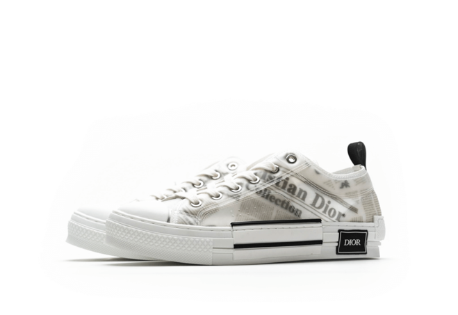 Get the Daniel Arsham x Dior B23 Low Newsprint for Women - On Sale Now!