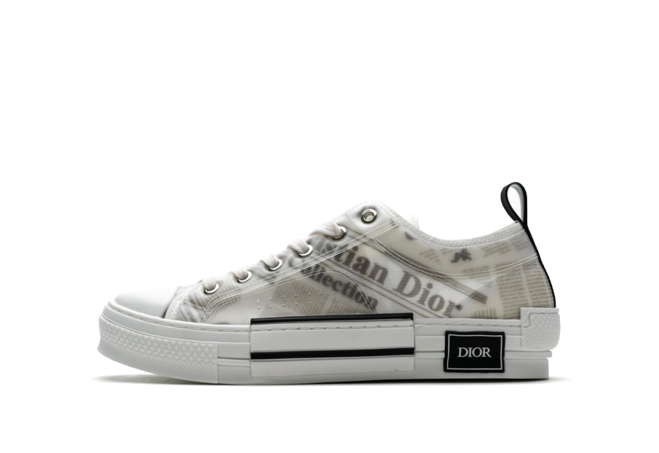 Outlet Sale - Brand New Daniel Arsham x Dior B23 Low Newsprint for Men