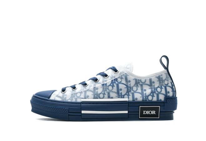 Buy Dior B23 Low Dior Oblique - Blue for Men From Outlet!