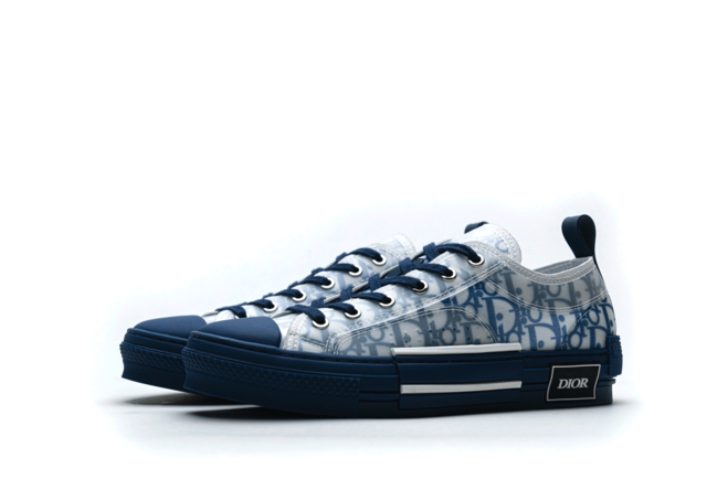 Outlet Prices on Dior B23 Low Dior Oblique - Blue for Men!