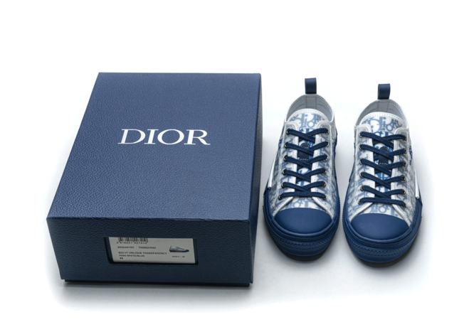 Save Now - Women's Dior B23 Low Dior Oblique - Blue