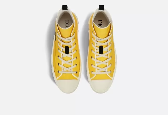 B23 High-Top Sneaker Yellow AsteroDior