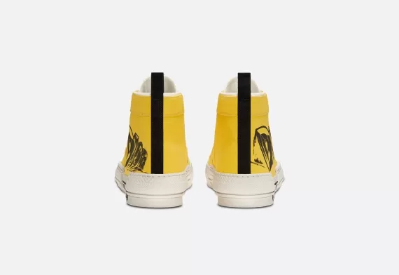 B23 High-Top Sneaker Yellow AsteroDior
