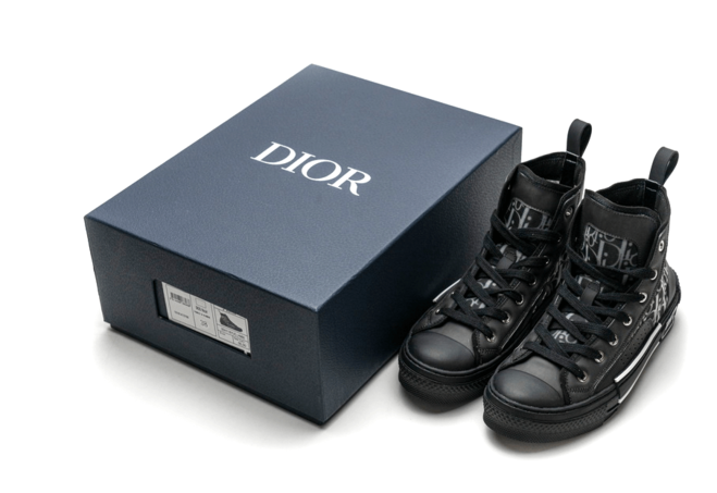 Be Bold and Stylish with the New Dior B23 High Black Dior Oblique for Men!