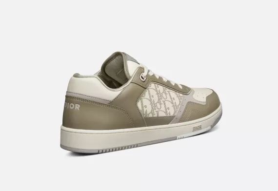 B27 Low-Top Sneaker - Khaki and Cream