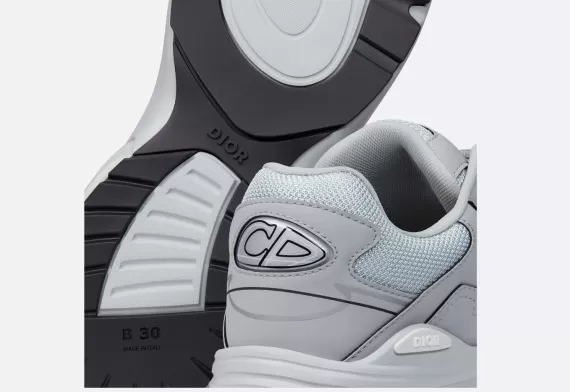 B30 Sneaker Dior Gray Reflective CD30