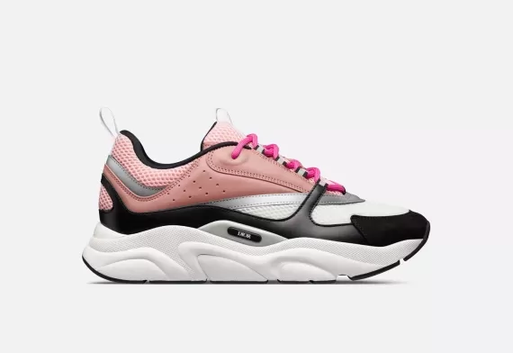B22 Sneaker - Pink and White