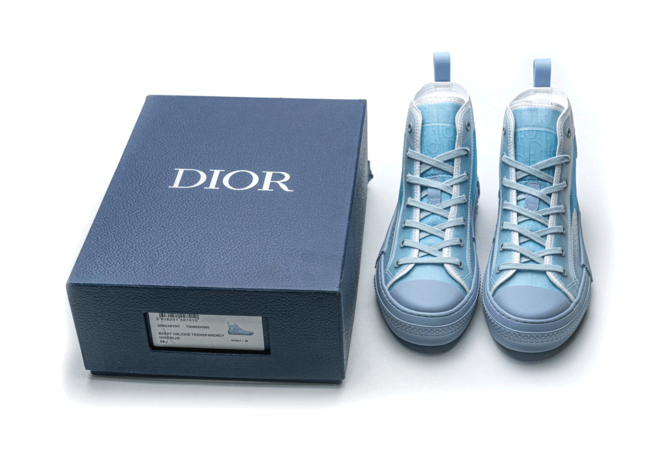 Challenge The Status Quo: Daniel Arsham x Dior B23 High - Blue for Men