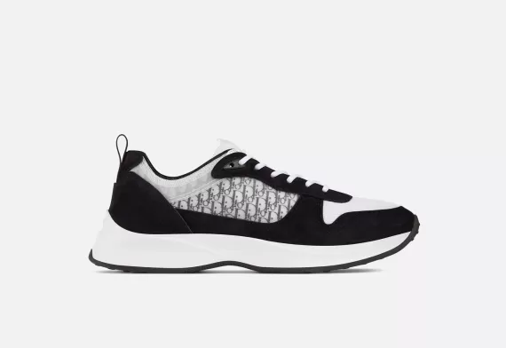 B25 Runner Sneaker Black/White 