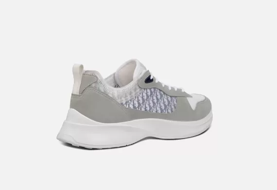 B25 Runner Sneaker - Gray /White Blue/White