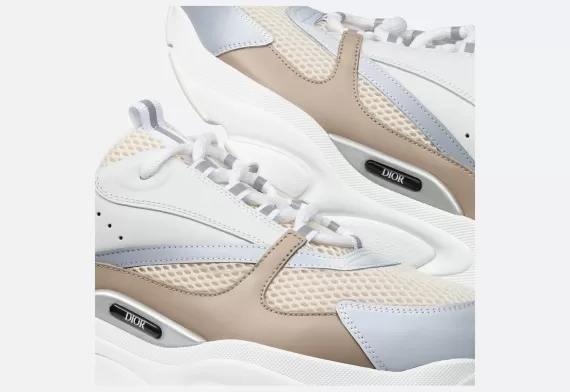 B22 Sneaker - Cream, Beige and White
